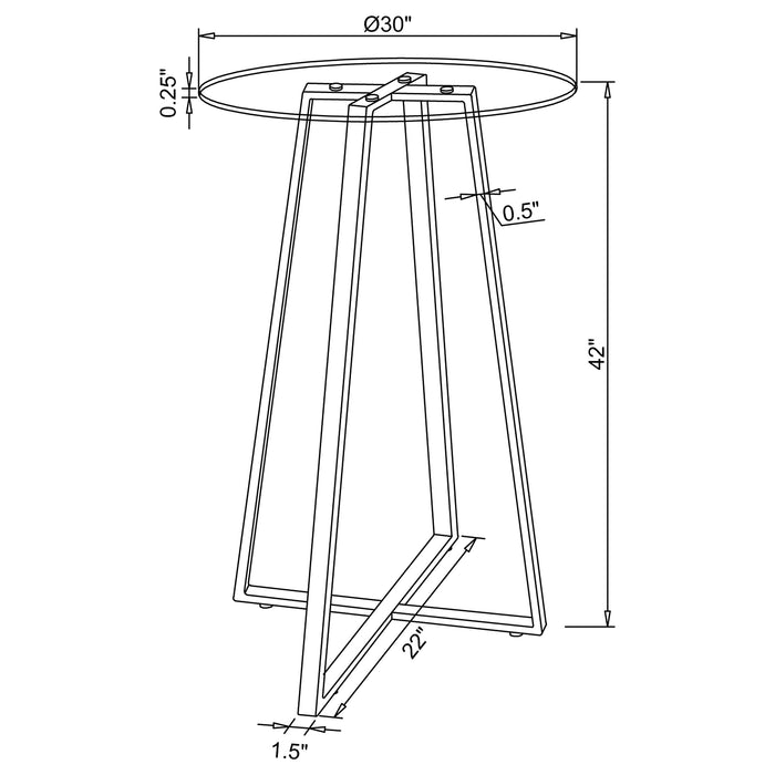 Zanella Bar Table