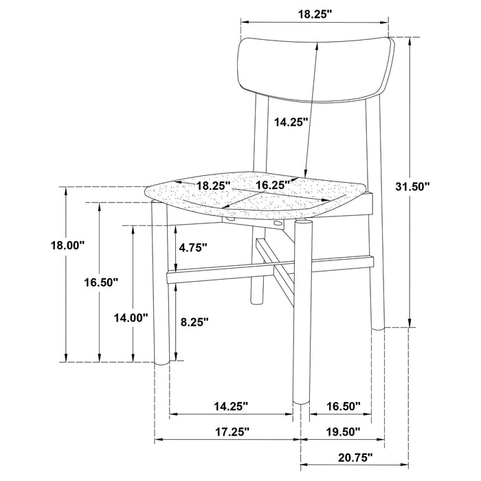 Parkridge 5 Pc Dining Set