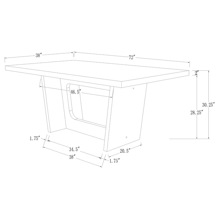 Sherry 5 Pc Dining Set