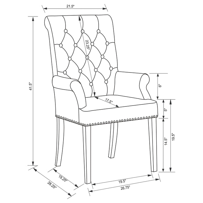 Sherry 7 Pc Dining Set