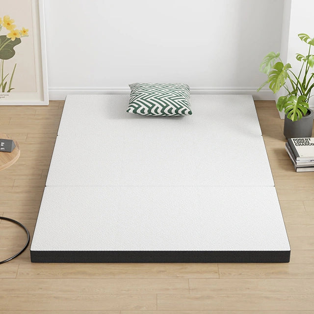 Hollyhock 4" Full Tri-Fold Memory Foam Topper