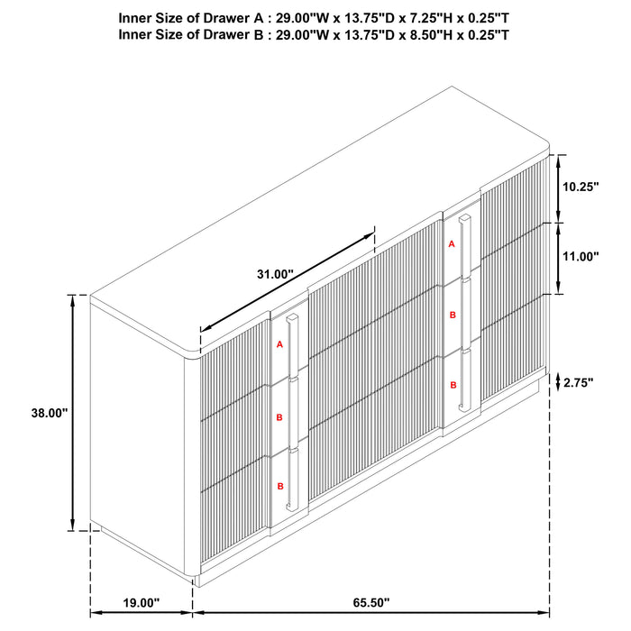 Terrace 5 Pc Bedroom Set