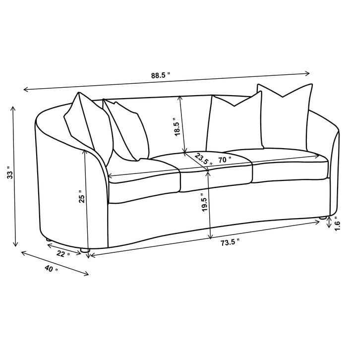 Rainn Stationary Sofa