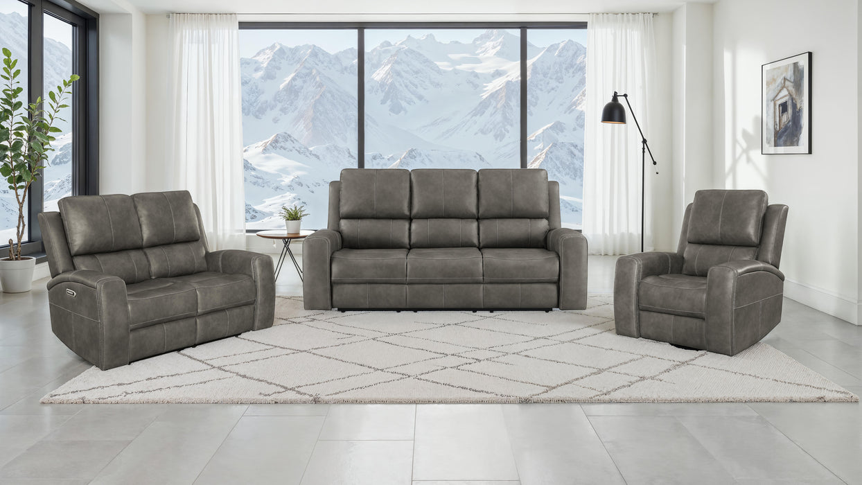 Brickston Triple Power Reclining Loveseat