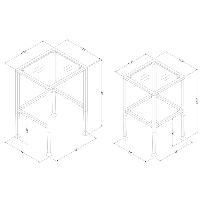 Leilani Nesting Table