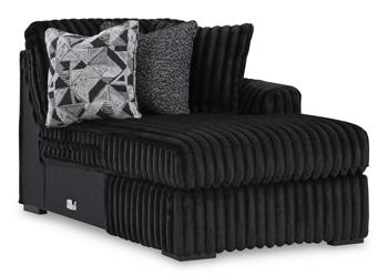 Midnight-Madness Sectional Sofa with Chaise