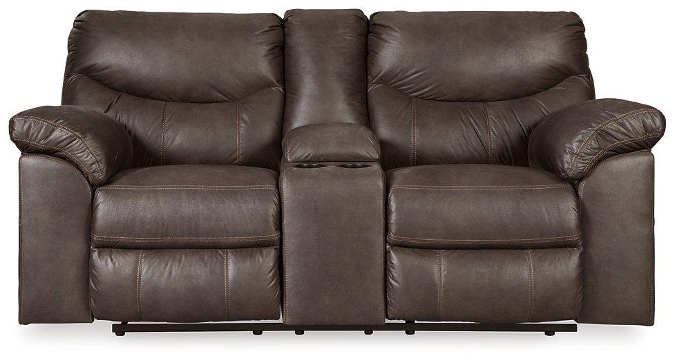 Boxberg Reclining Loveseat with Console