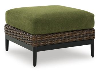 Horizon Hall Outdoor Ottoman with Cushion image