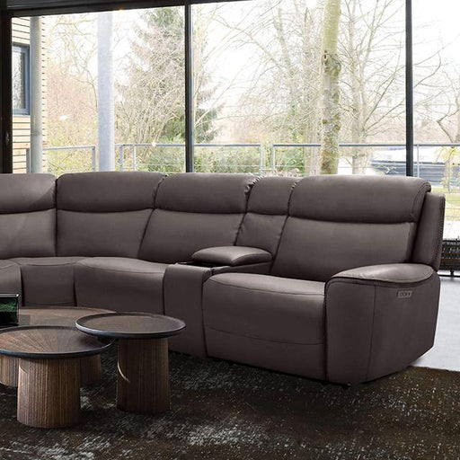 EDMONDUS Power Sectional, Dark Gray image