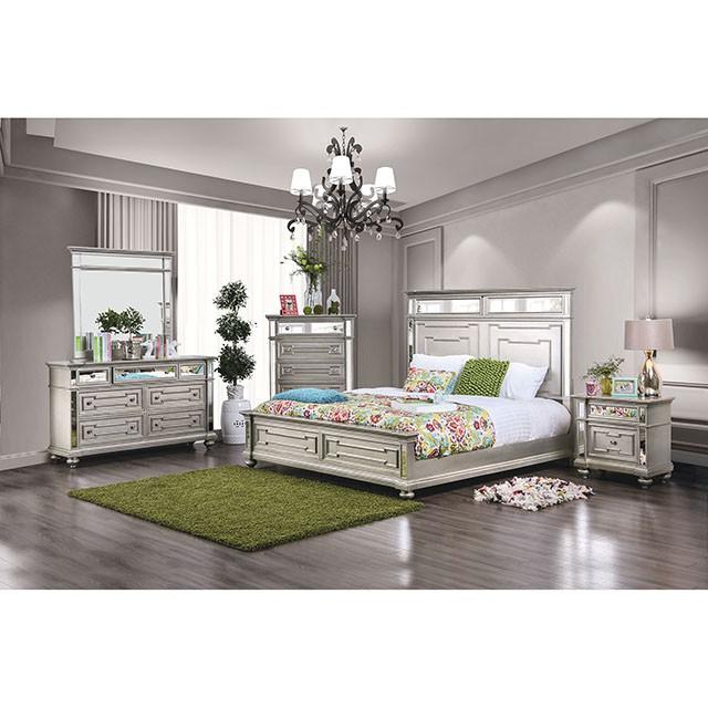 Salamanca Silver Cal.King Bed