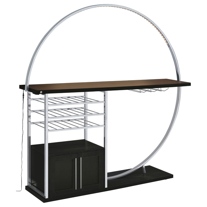 Risley Wine Cabinet with LED Lighting