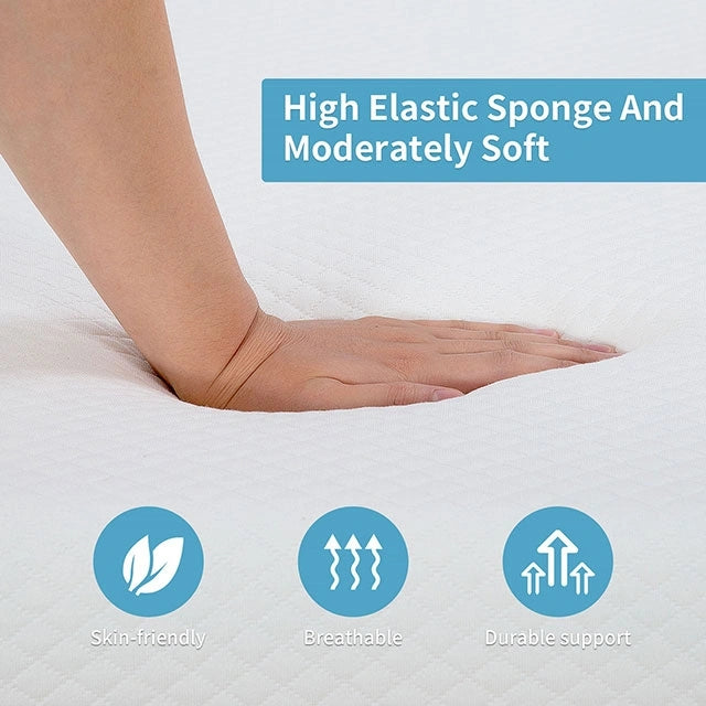 Artemisia 8" Memory Foam Mattress White