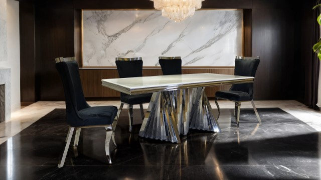 Basilicata Silver Chair (2/CTN)