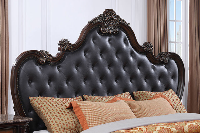 Ventresca Queen Bedroom Set White & Chrome